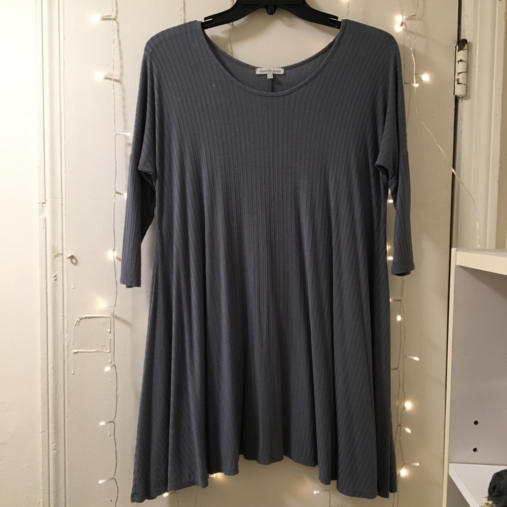 Charlotte Russe blue swing dress